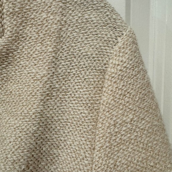 Sanctuary x Anthropologie Cream Light Weight Blazer - Size Medium - Picture 3 of 9